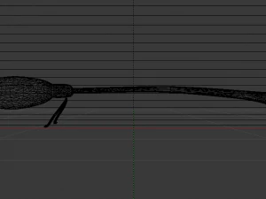 Nimbus 2001 - Broomstick 3D Model