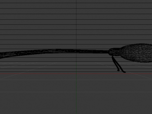 Nimbus 2001 - Broomstick Modèle 3D