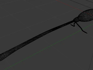 Nimbus 2001 - Broomstick 3D Model
