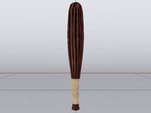 Quidditch Bat Model 3D
