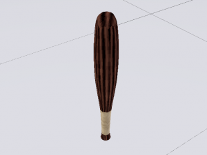 Quidditch Bat Model 3D