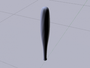 Quidditch Bat Model 3D