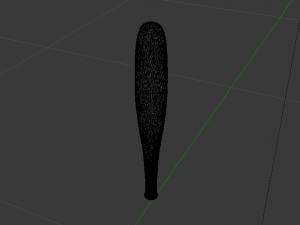 Quidditch Bat Model 3D