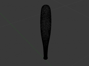 Quidditch Bat Model 3D