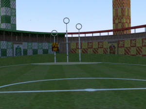 Quidditch Stadium 3D Model