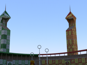 Quidditch Stadium 3D Model
