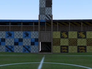 Quidditch Stadium 3D Model