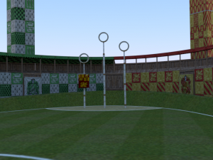 Quidditch Stadium 3D Model