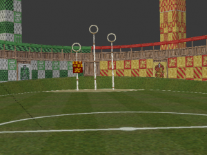 Quidditch Stadium 3D Model