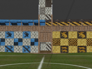 Quidditch Stadium 3D Model
