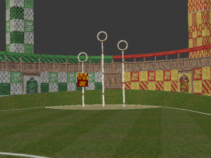 Quidditch Stadium 3D Model