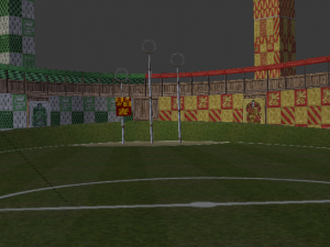 Quidditch Stadium 3D Model