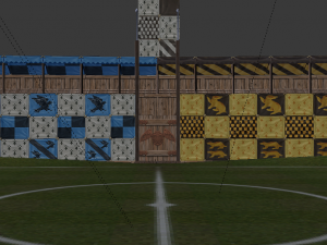 Quidditch Stadium 3D Model