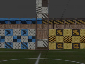 Quidditch Stadium 3D Model