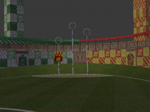 Quidditch Stadium 3D Model