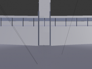 Quidditch Stadium 3D Model