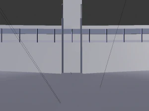 Quidditch Stadium 3D Model
