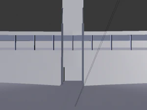 Quidditch Stadium 3D Model
