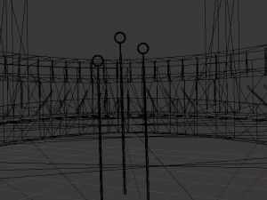 Quidditch Stadium 3D Model