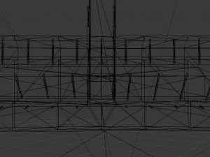 Quidditch Stadium 3D Model