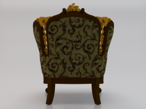 Fashionable Modern Armchair 02 3D Модель