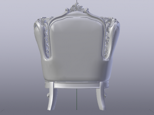 Fashionable Modern Armchair 02 3D Модель