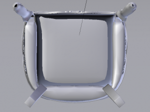 Fashionable Modern Armchair 02 3D Модель