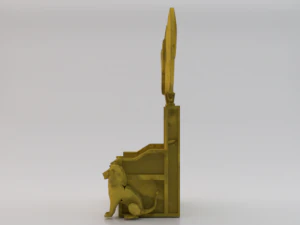 古埃及的幻想王座 - 法老王的王座 01 3D 模型