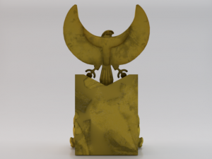 Fantasy Throne of Ancient Egypt - The Throne of Pharaoh 01 Modelo 3D