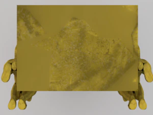 古埃及的幻想王座 - 法老王的王座 01 3D 模型