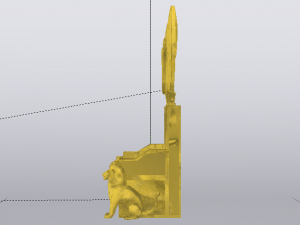 Fantasy Throne of Ancient Egypt - The Throne of Pharaoh 01 Modelo 3D