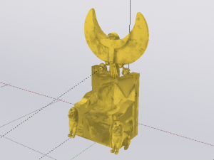 Fantasy Throne of Ancient Egypt - The Throne of Pharaoh 01 Modelo 3D