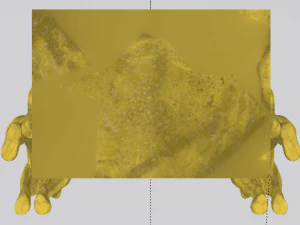 古埃及的幻想王座 - 法老王的王座 01 3D 模型