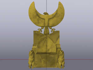 Fantasy Throne of Ancient Egypt - The Throne of Pharaoh 01 Modelo 3D