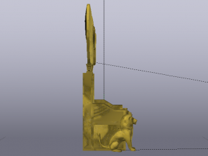 Fantasy Throne of Ancient Egypt - The Throne of Pharaoh 01 Modelo 3D