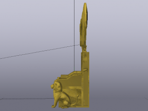 Fantasy Throne of Ancient Egypt - The Throne of Pharaoh 01 Modelo 3D
