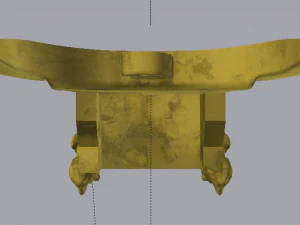 古埃及的幻想王座 - 法老王的王座 01 3D 模型