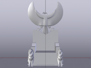 Fantasy Throne of Ancient Egypt - The Throne of Pharaoh 01 Modelo 3D