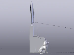 古埃及的幻想王座 - 法老王的王座 01 3D 模型