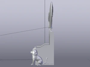 古埃及的幻想王座 - 法老王的王座 01 3D 模型