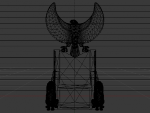 Fantasy Throne of Ancient Egypt - The Throne of Pharaoh 01 Modelo 3D