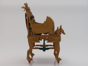 Fantasy Throne of Ancient Egypt - The Throne of Pharaoh 02 3D 模型