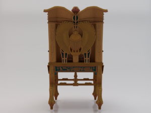 Fantasy Throne of Ancient Egypt - The Throne of Pharaoh 02 3D 模型