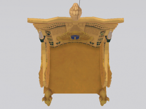 Fantasy Throne of Ancient Egypt - The Throne of Pharaoh 02 3D 模型