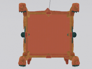 Fantasy Throne of Ancient Egypt - The Throne of Pharaoh 02 3D 模型
