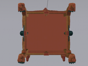 Fantasy Throne of Ancient Egypt - The Throne of Pharaoh 02 3D 模型