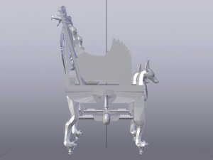 Fantasy Throne of Ancient Egypt - The Throne of Pharaoh 02 3D 模型