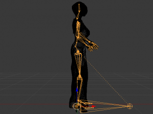 Woman in a Dress 049 Modèle 3D