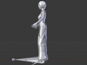 Woman in a Dress 050 Modelo 3D