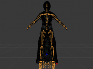 Woman in a Dress 050 Modelo 3D